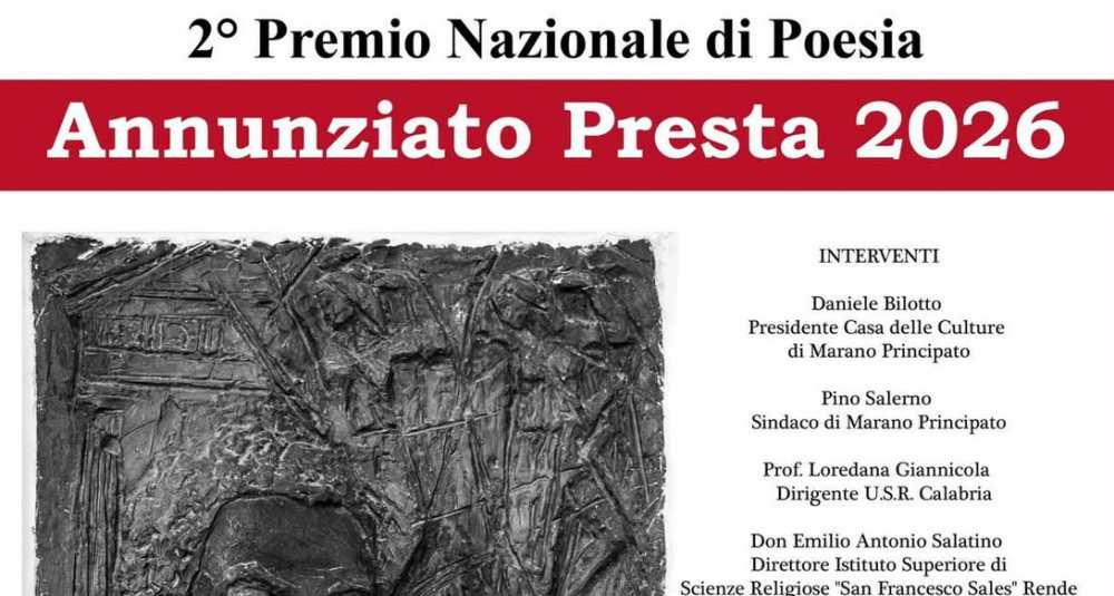 Marano Principato si prepara al Premio Annunziato Presta: domenica la cerimonia con le scuole