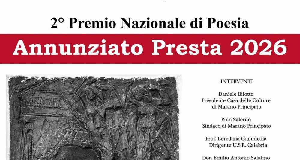 Marano Principato, la Casa delle Culture premia i giovani nel nome del poeta Annunziato Presta