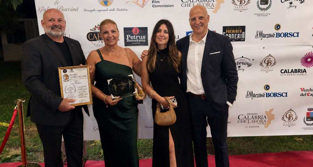 San Ferdinando, premio “Calabria che lavora” alla famiglia Binetti