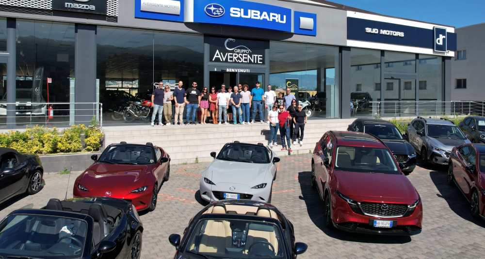 Raduno Mazda MX-5 in Calabria, il tour di Gruppo Aversente tra Cosenza e la Sibaritide