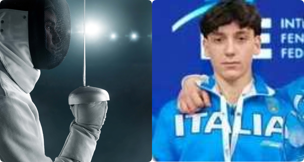 Un oro europeo e il tricolore: il campione di sciabola Tommaso Tallarico è l’orgoglio calabrese della scherma