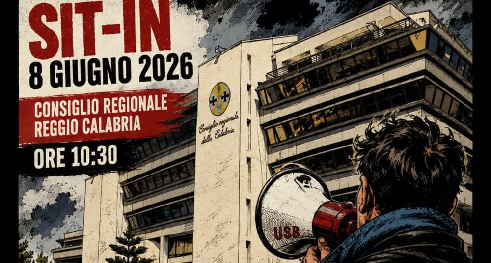 Vertenza TIS Calabria, la USB dichiara lo stato di agitazione: «L’8 giugno protesta al Consiglio Regionale»