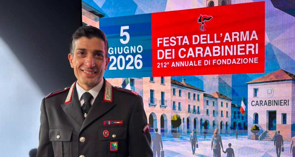 Festa dei Carabinieri 2026: il rossanese Alfredo Paludi protagonista a Roma con Flavio Insinna