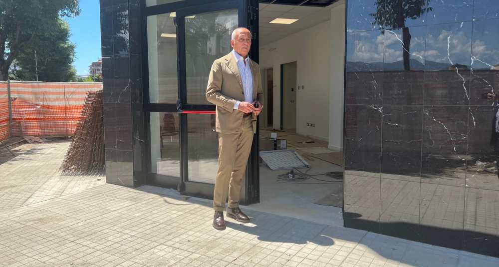 PNRR a Cosenza, sopralluogo del sindaco Franz Caruso in via Borsellino: pronto il nuovo Centro Servizi per i fragili
