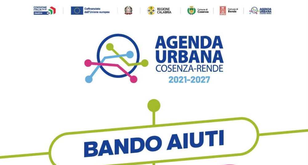 Agenda Urbana Rende-Cosenza, bando aiuti alle imprese: i termini per le domande slittano al 31 agosto