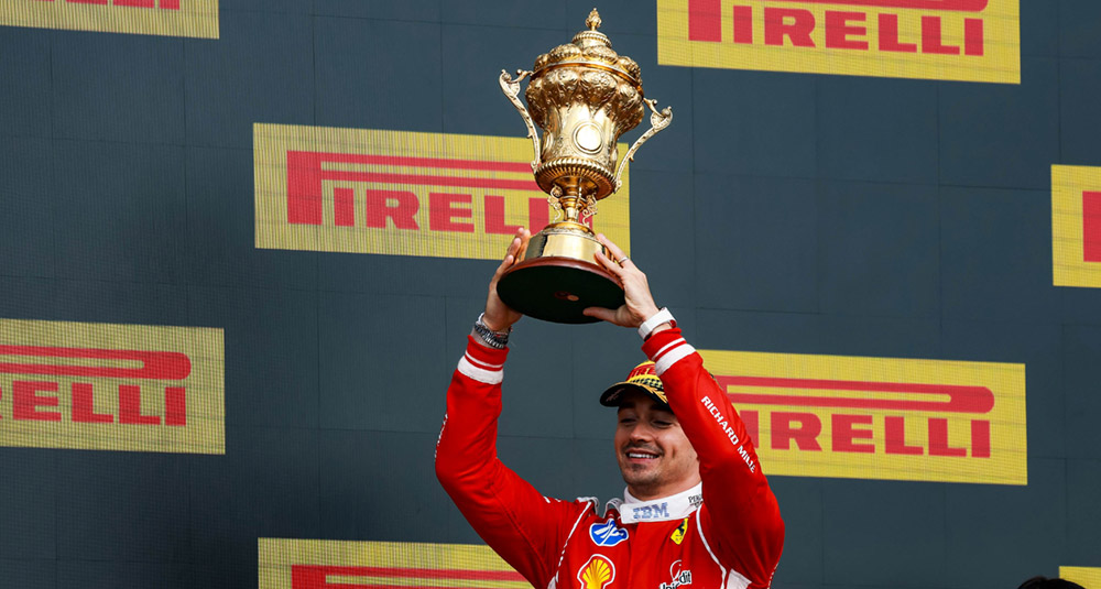 Charles Leclerc a Silverstone: Credits foto media-centre at ferrari.com