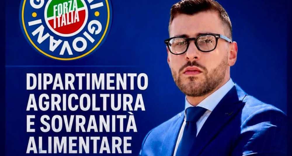 Forza Italia Giovani, Mario Porco riconfermato nel Dipartimento Nazionale Agricoltura come unico membro calabrese