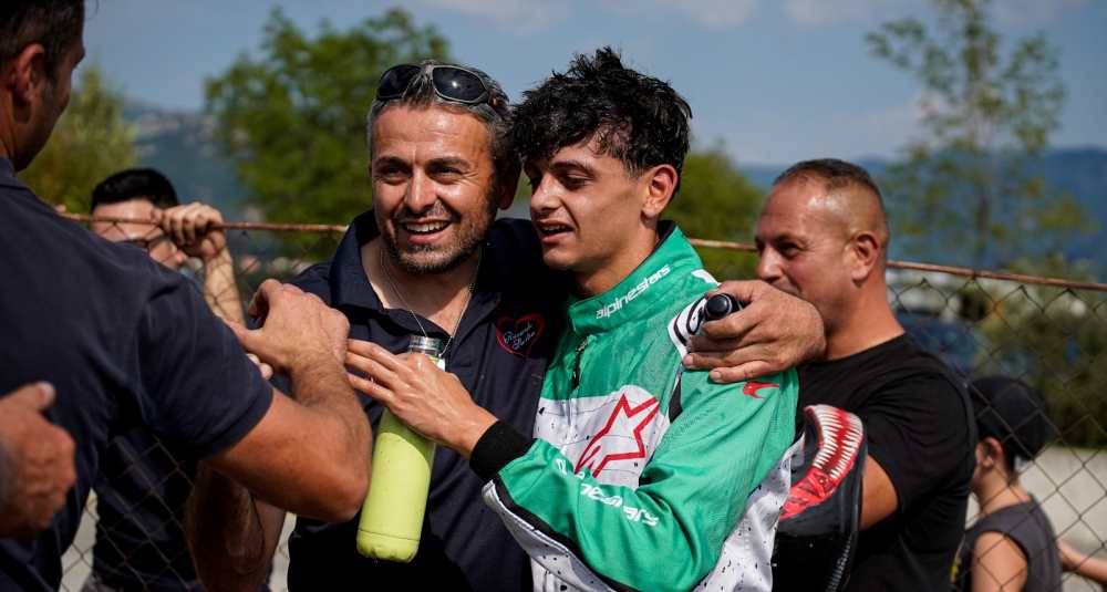 Cartini abbassa di mezzo secondo il record della pista e domina il quinto round della Coppa Italia ACI Sport Zona 5