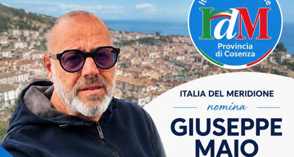 Italia del Meridione si radica a Fuscaldo: Giuseppe Maio nominato commissario cittadino