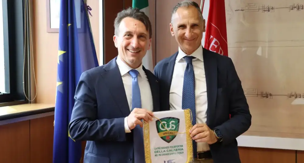 Svolta per lo sport all’Università della Calabria: intesa tra Ateneo e CUS per la gestione condivisa
