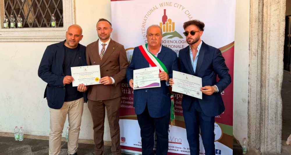 Il vino di Frascineto trionfa a Roma: prestigioso premio internazionale all’Azienda Agricola Iannibelli