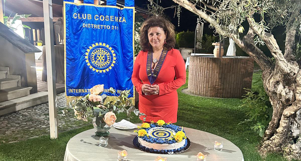 Inner Wheel Club di Cosenza, Roberta Santelli è il nuovo presidente