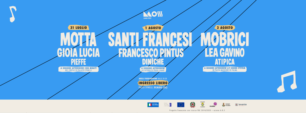 Scalea, il Laos Fest compie dieci anni: svelata la line-up ufficiale dell’edizione 2026