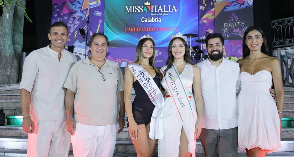 Miss Italia Calabria, alla soveratese Maryna Zavadovska la corona di Miss Eye on Fashion 2026 a Carolei