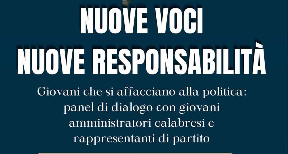 Giovani protagonisti: il 14 e 15 luglio Mendicino ospita “Nuove Voci, Nuove Responsabilità”