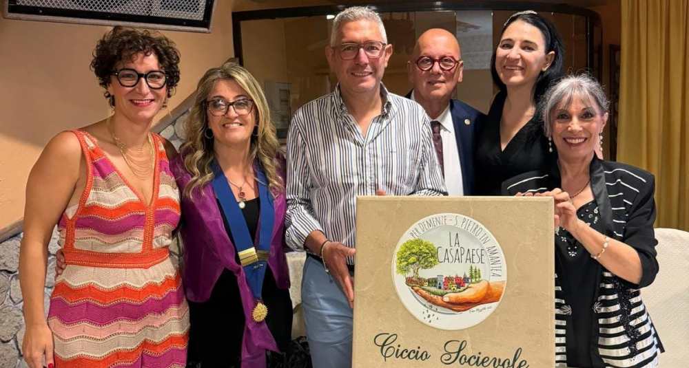 Amantea, il Rotary E-Club Al Mantiàh si affida a Maria Martapoti nel segno del compianto “Ciccio” Socievole