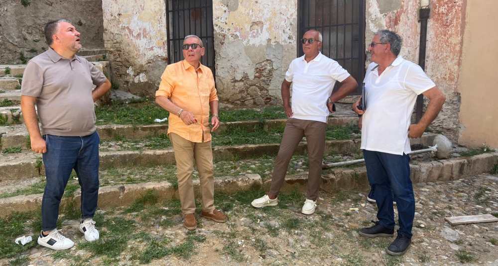 Cosenza, il Conservatorio trasloca nel rione Massa: sopralluogo del Sindaco Caruso