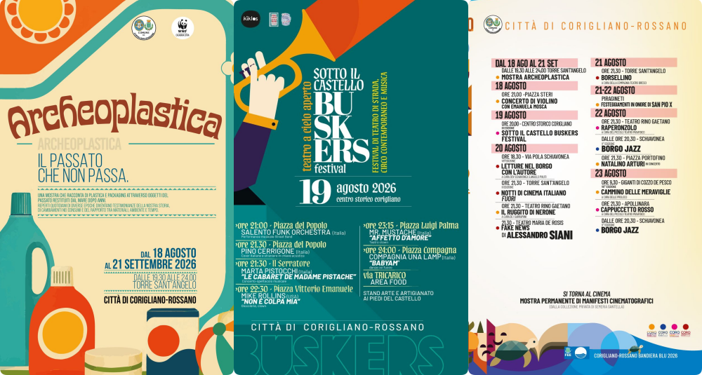 Sei giorni di grandi eventi diffusi a Corigliano-Rossano: entra nel vivo il Co.Ro. Summer Fest 2026
