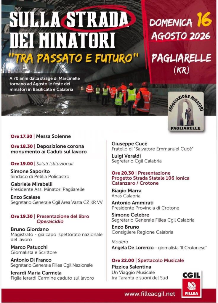 Festa dei Minatori di Pagliarelle Crotone