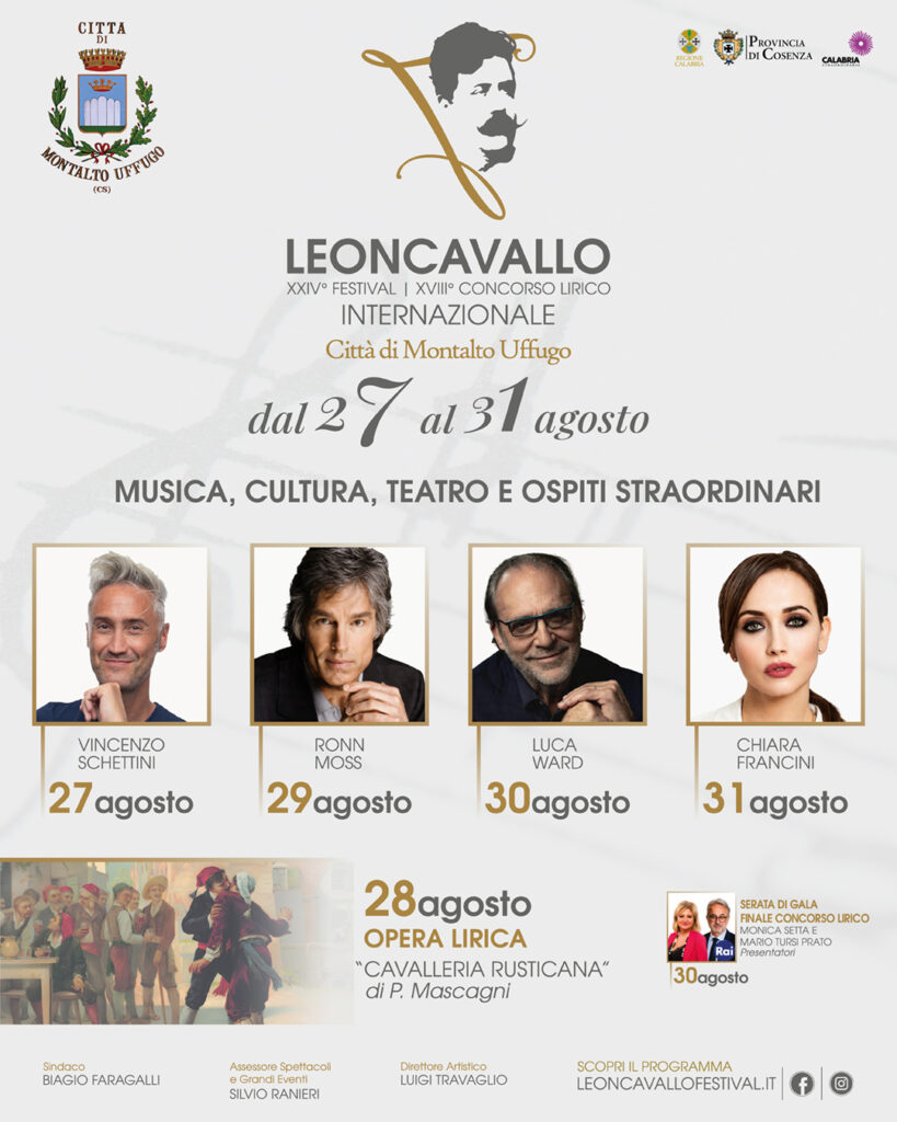 Festival Internazionale Ruggiero Leoncavallo Montalto Uffugo 2026