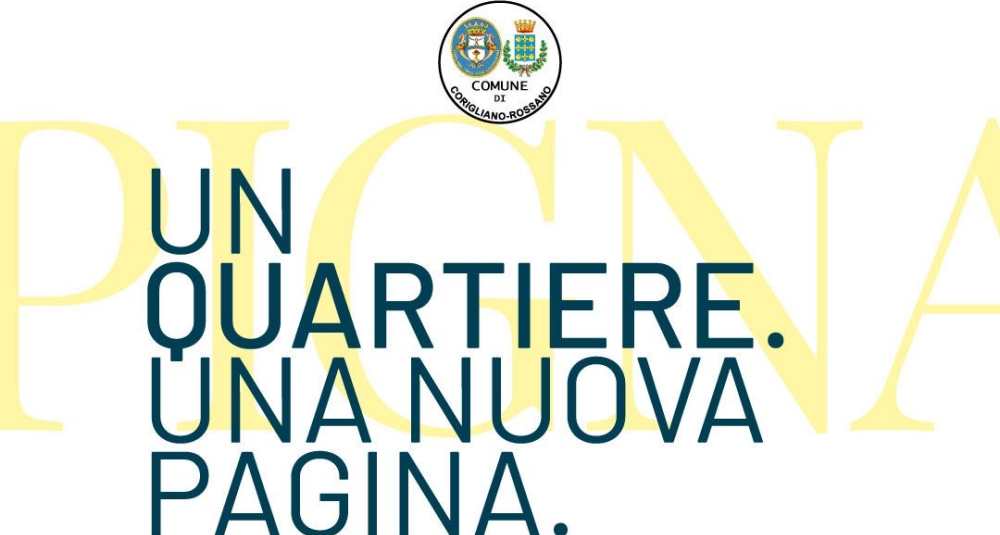 Corigliano-Rossano, stasera la consegna dei lavori al Quartiere Pigna: 700mila euro per sicurezza e vivibilità