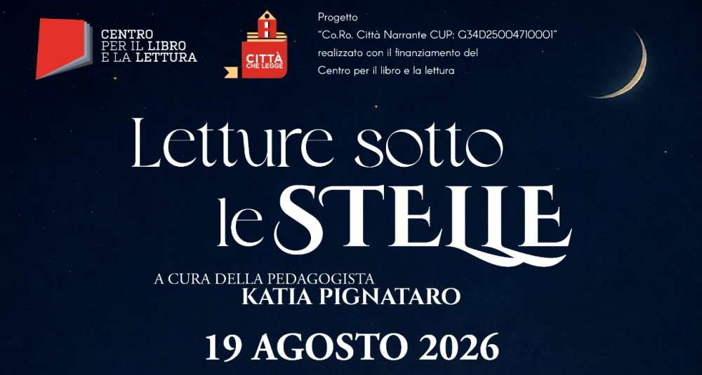 Schiavonea si prepara a “Letture sotto le Stelle”: una serata speciale per i bambini in Piazza Santa Maria