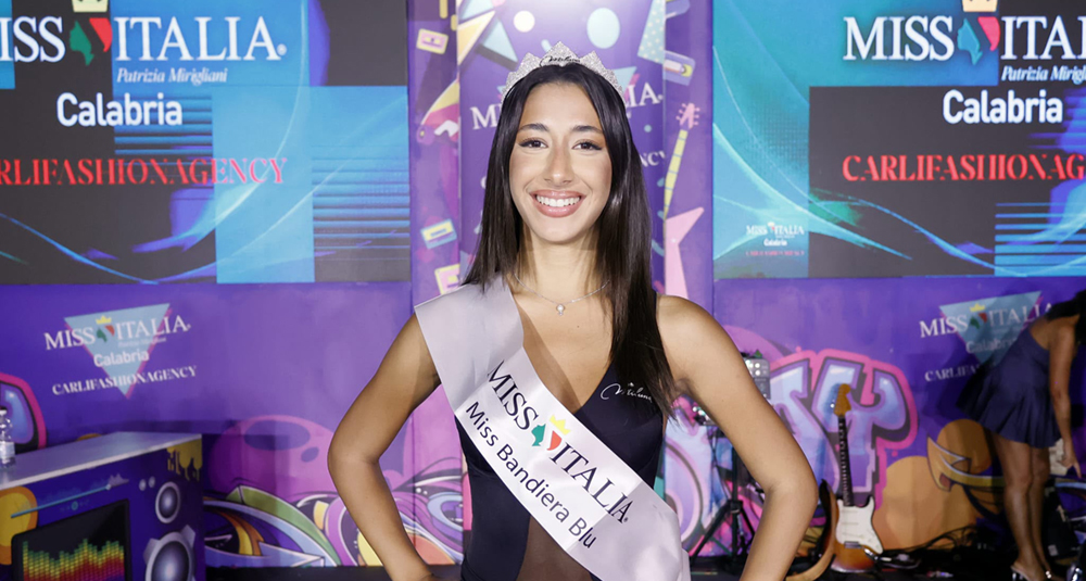 Miss Italia Calabria a Santa Maria Del Cedro, Alessandra Romano è Miss Bandiera Blu 2026