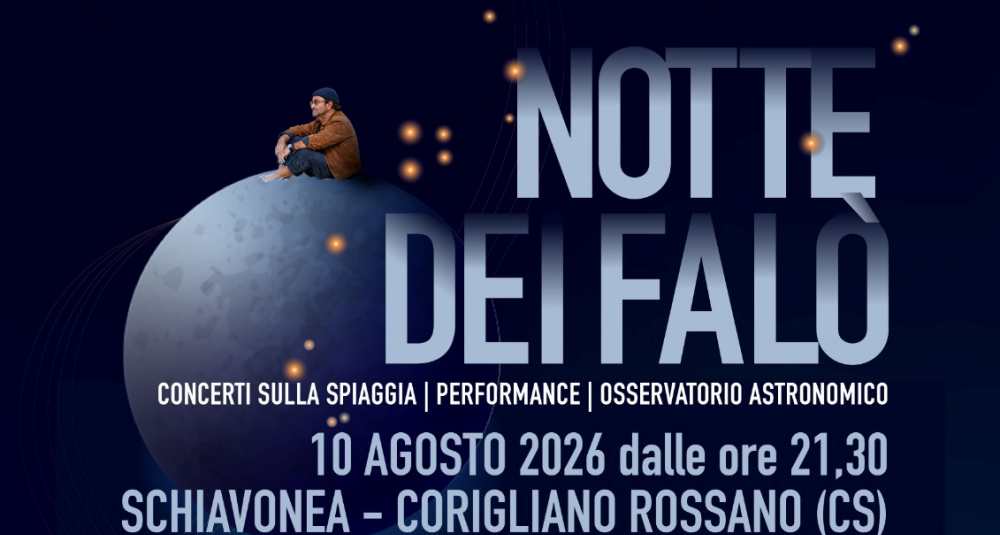Musica d’autore e desideri sotto le stelle: la “Notte dei Falò” torna a Schiavonea