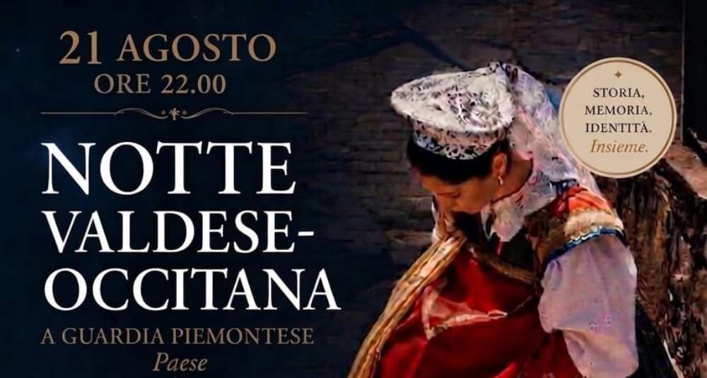 Guardia Piemontese, il 21 agosto torna la “Notte valdese occitana” con la Compagnia BA17