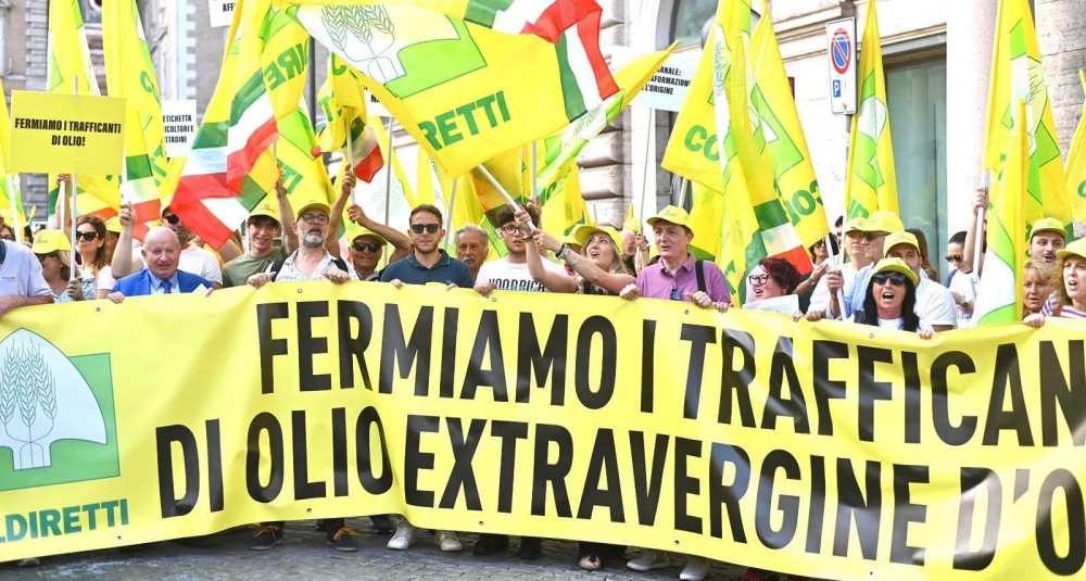 Agricoltura, Coldiretti e Unaprol chiedono bando indigenti e controlli isotopici contro le frodi olearie