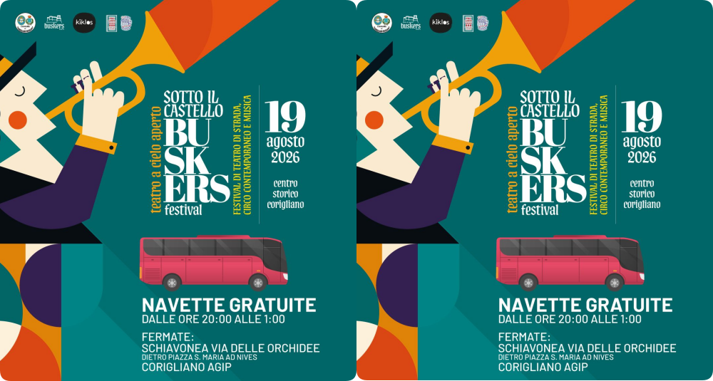 Corigliano-Rossano: il 19 agosto torna “Sotto il Castello Buskers Festival” nel centro storico