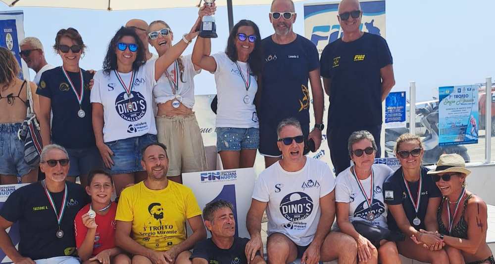 Nuoto in acque libere, a Sellia Marina il VII Trofeo Sergio Mirante: trionfa la AQA Cosenza