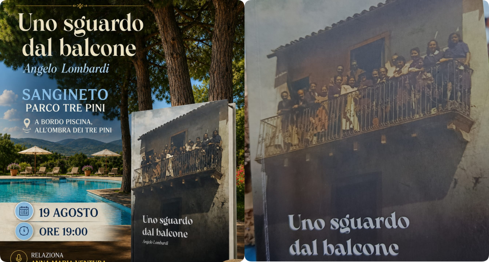 Dal balcone della Vecchia Cosenza a Sangineto: la memoria, la famiglia e il tempo nel libro di Angelo Lombardi