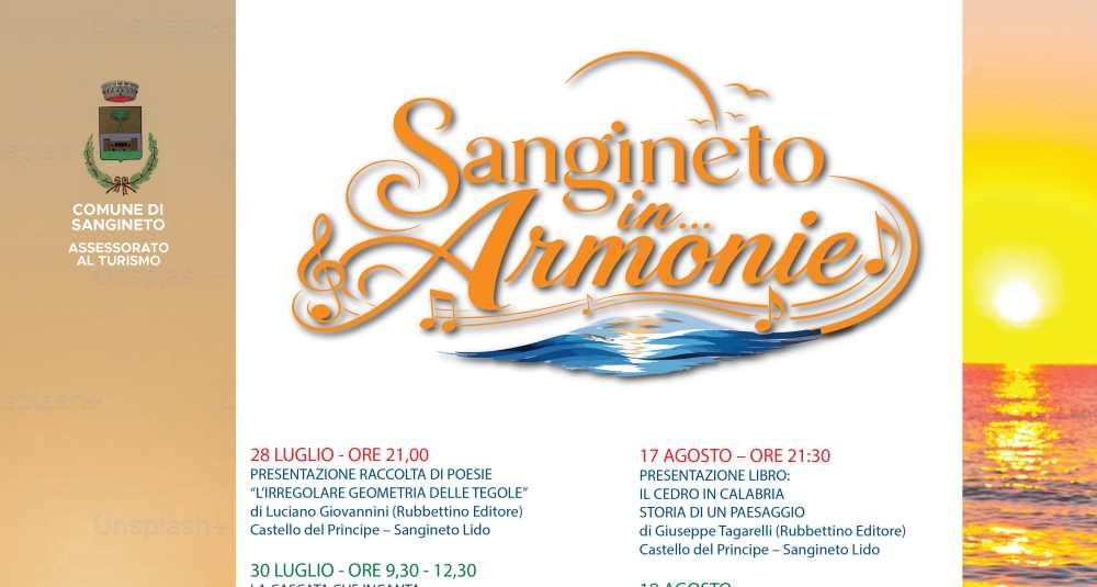 Grande successo per l’omaggio a Ignazio Giunti: Sangineto presenta il cartellone estivo “Sangineto in… Armonie”