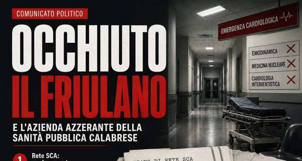Sanità a Corigliano-Rossano, Stasi: “Cancellata l’emodinamica, la regione rispetti il nostro territorio”
