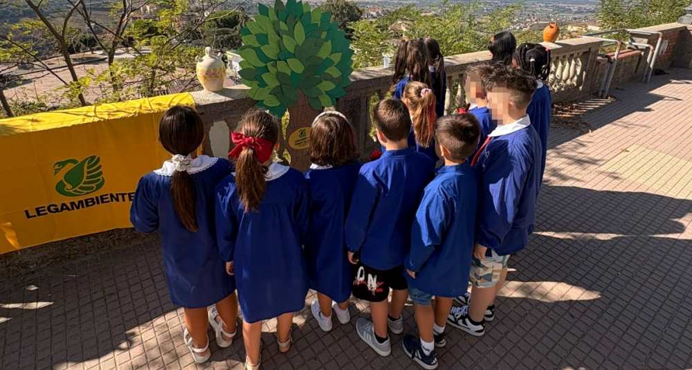 Bisignano, debutto green per il rientro a scuola: Legambiente coinvolge cento bambini del “Pucciano”