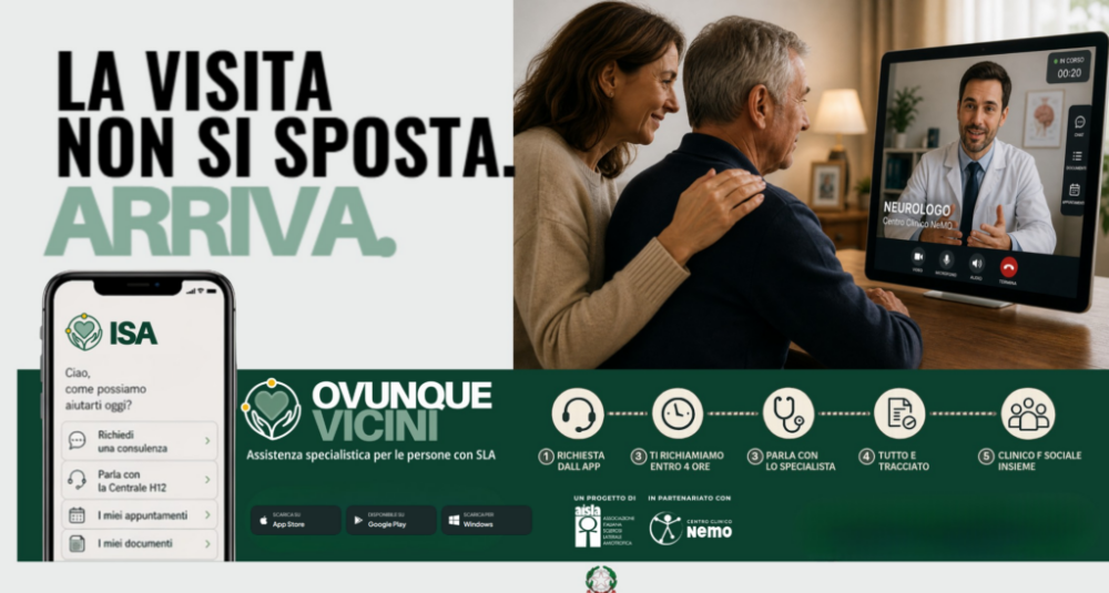 Progetto “Ovunque Vicini”, Francesca Genovese (Presidente AISLA Reggio Calabria): “Già 12 famiglie supportate a domicilio”