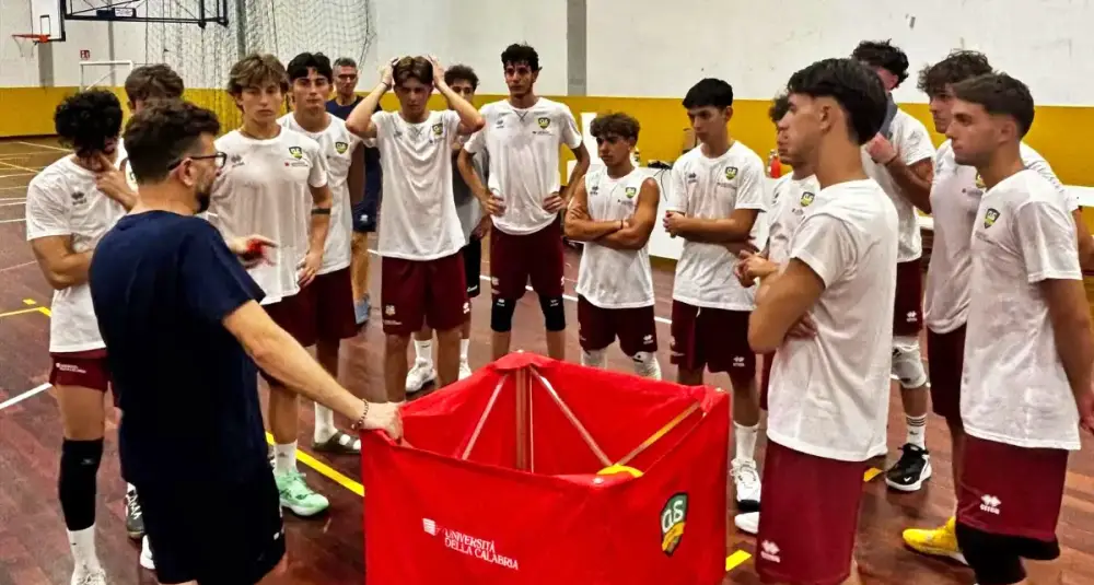 UniCal svela la sua squadra di volley in Serie B: il 28 settembre la presentazione con Vermiglio, Del Core e Colantoni