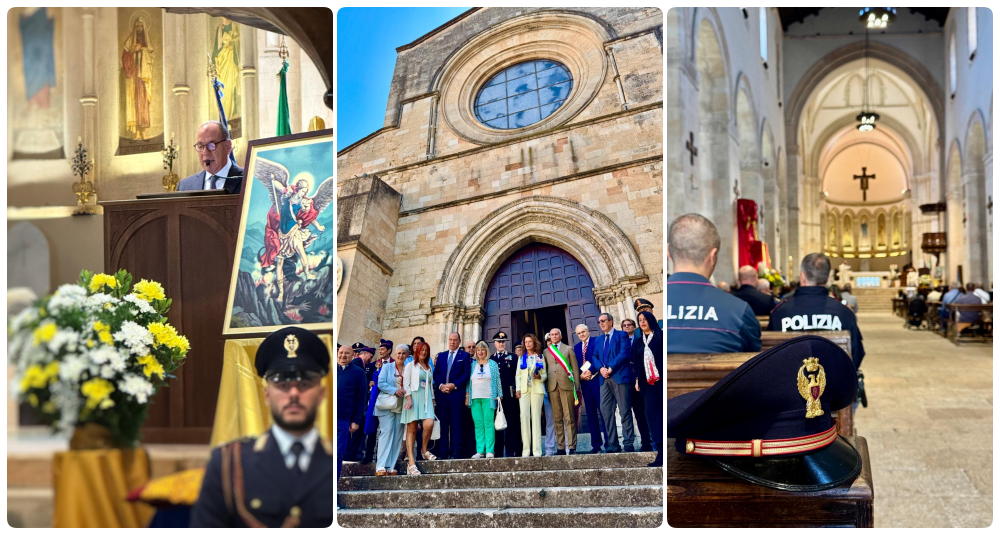 Cosenza, la Polizia di Stato festeggia il patrono San Michele Arcangelo in Cattedrale