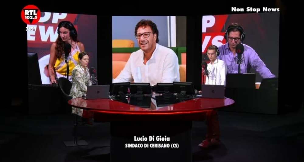 Modello Cerisano in diretta su RTL 102.5: il sindaco Di Gioia racconta il successo del borgo