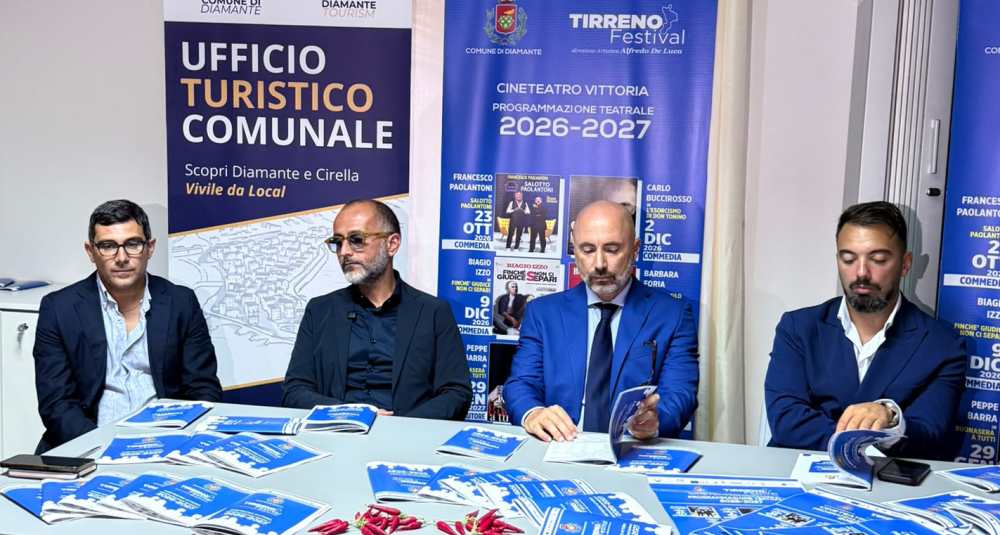 Diamante, al via il Tirreno Festival 2026-2027 al Cinema Vittoria: l’intervento di De Caprio