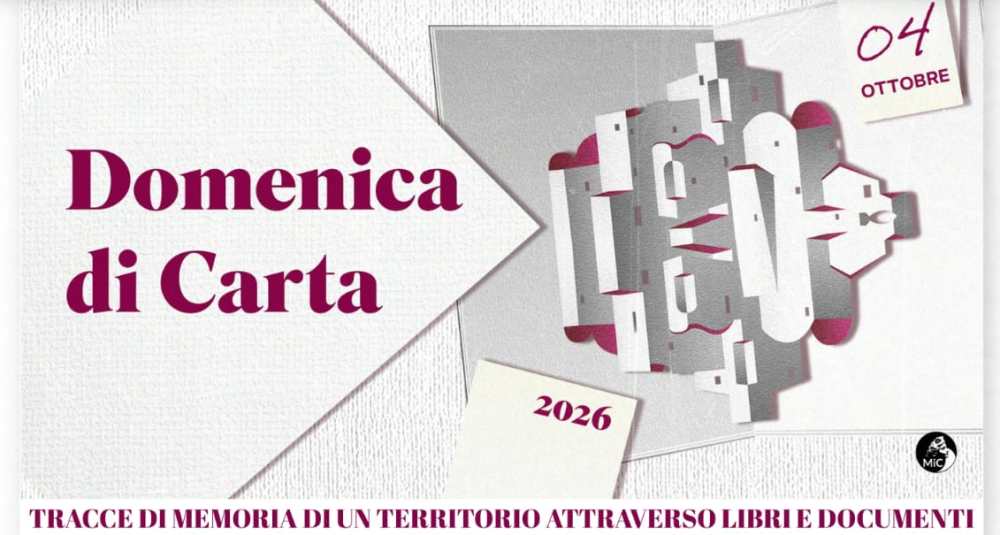 Cosenza, Domenica di Carta 2026: alla Biblioteca Nazionale la mostra “Tracce di memoria di un territorio”