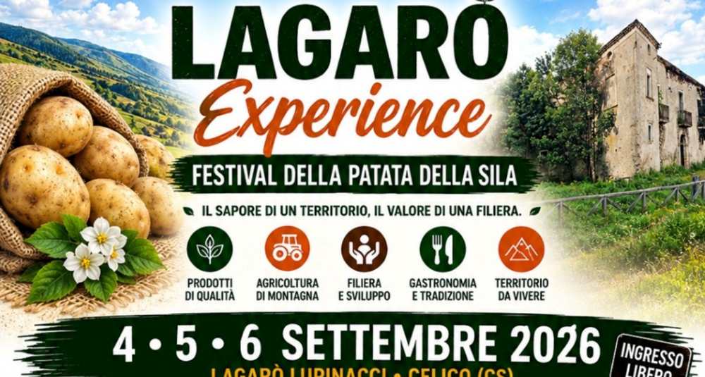 Celico, la storica sagra si rinnova: nasce il Festival della Patata della Sila
