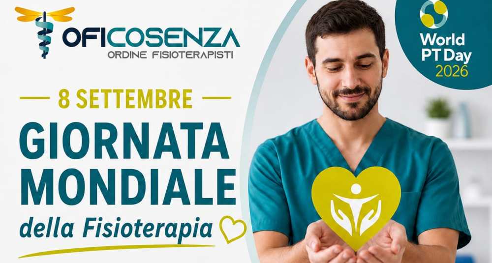 Giornata Mondiale della Fisioterapia 2026: l’Ordine di Cosenza promuove la salute cardiovascolare tra i cittadini