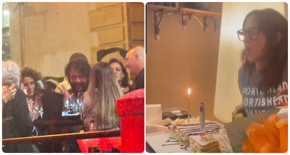 Alle “Tre Forchette” il compleanno cosentino di Asia Argento