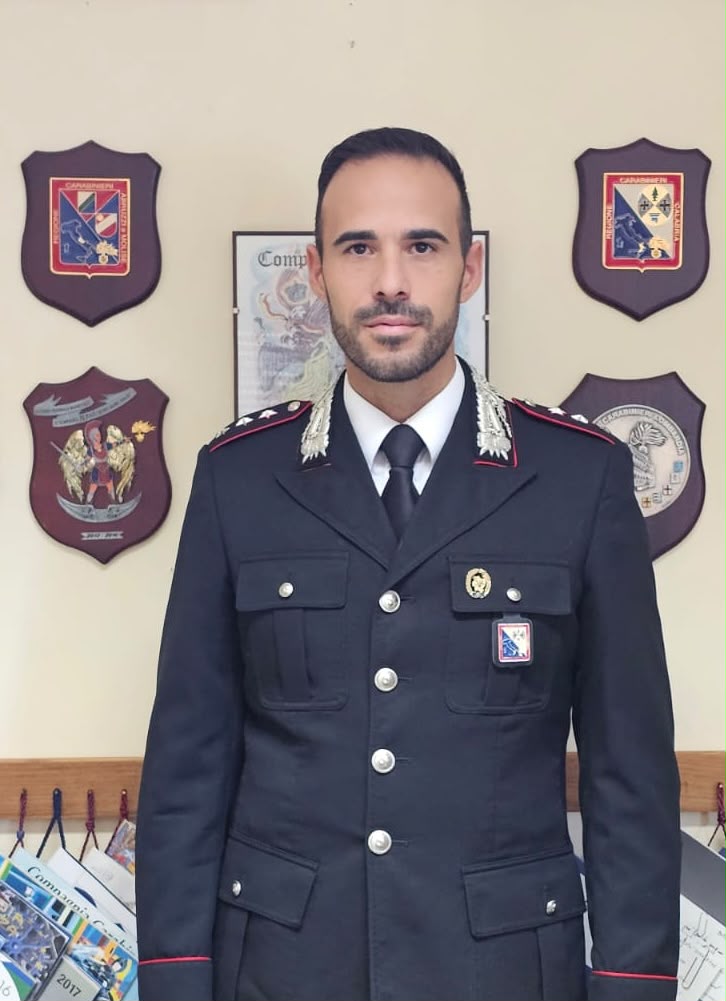 Tenente Luca Pietrangeli Compagnia di Rogliano