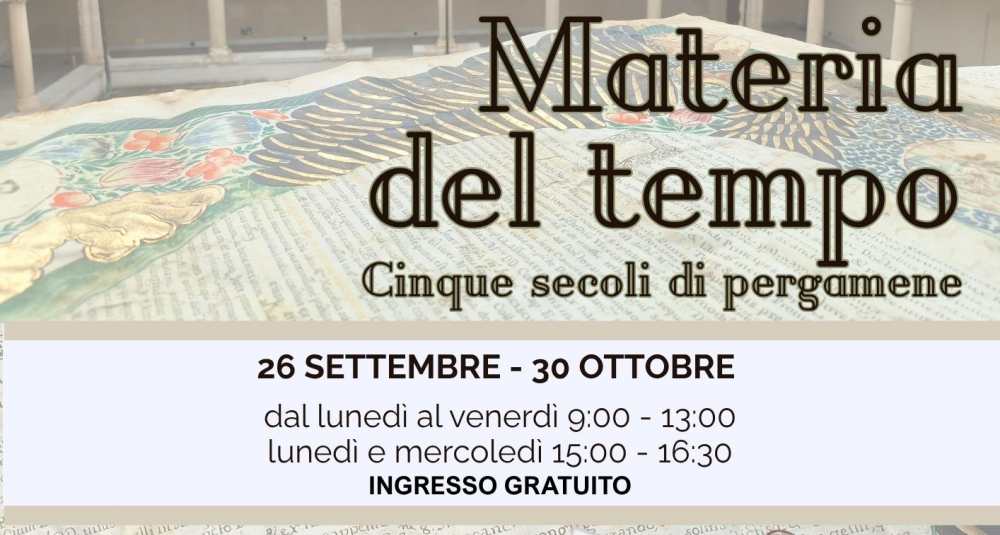 Cosenza, all’Archivio di Stato la mostra “Materia del tempo”: cinque secoli di pergamene in esposto