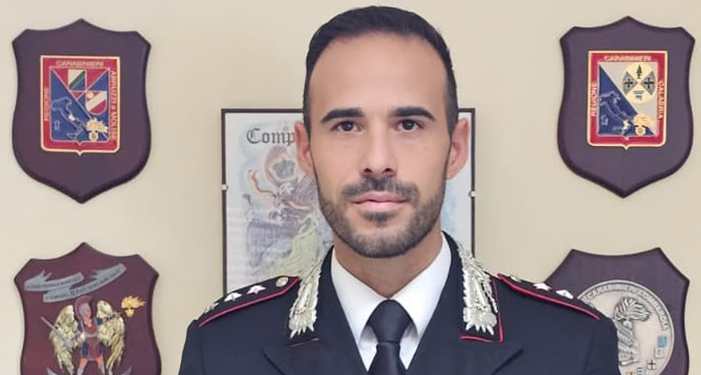Tenente Luca Pietrangeli Compagnia di Rogliano