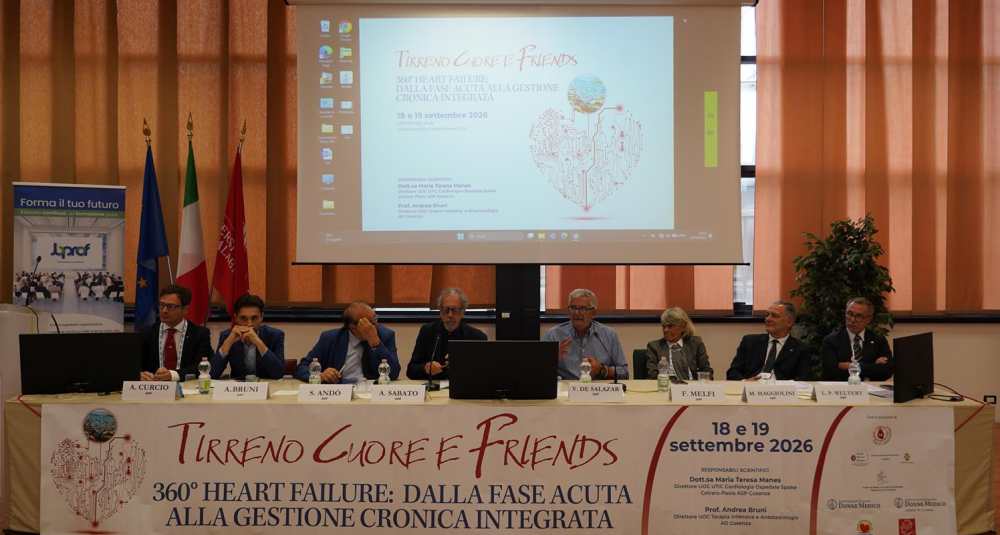 Concluso all’Università della Calabria il V Congresso nazionale “Tirreno Cuore e Friends – 360° Heart Failure”