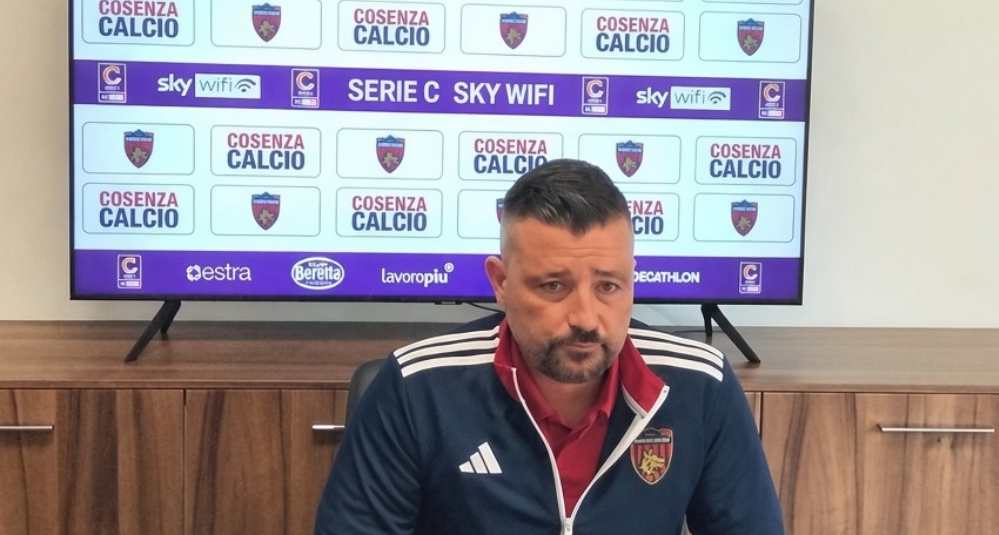 Cosenza Calcio verso la Scafatese, Coppitelli: “Non mollo, possiamo crescere”